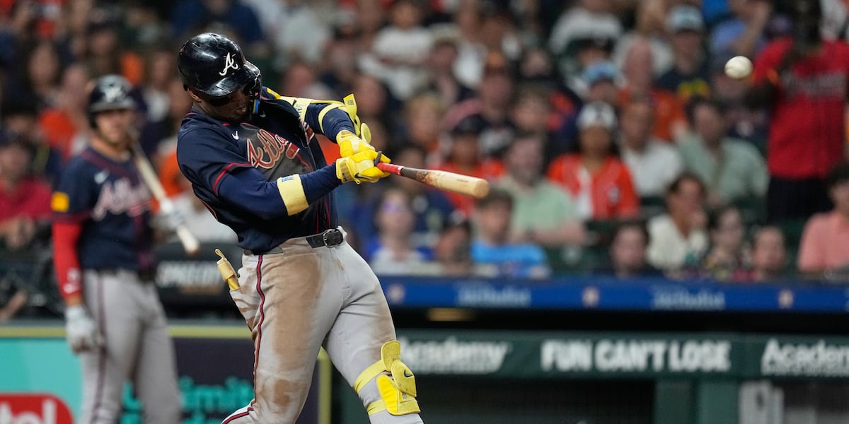 Acuña grand slam leads Braves to 6-3 win, dropping Astros from AL West lead