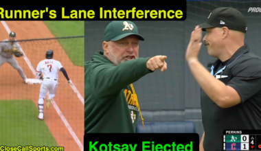 MLB Ejection 119 - Stu Scheurwater (1; Mark Kotsay)