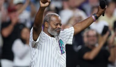 Trumpeter Dr Jesse McGuire belts national anthem after instrument malfunctions in unforgettable MLB moment