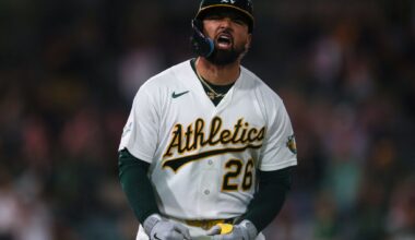 Athletics rally with 2 homers in 8th to complete comeback in 9-7 win over Angels