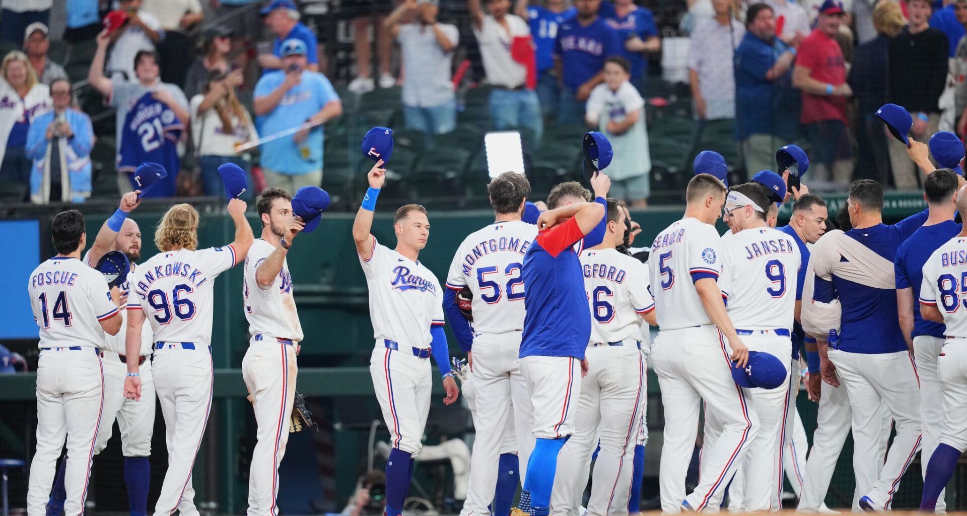 Revitalized Rangers win home finale to go into final weekend still with AL West title chance