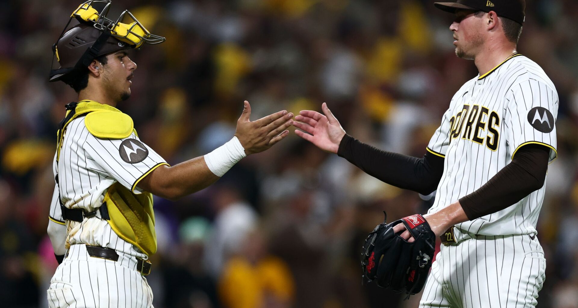 Padres' Ethan Salas in lineup for Game 2, set to become MLB's youngest postseason catcher