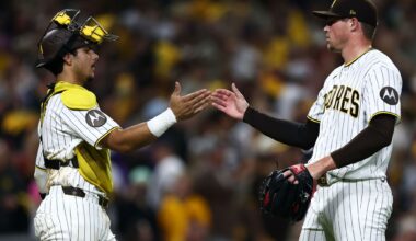 Padres' Ethan Salas in lineup for Game 2, set to become MLB's youngest postseason catcher