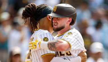 Padres complete series sweep of Nationals as Merrill goes off in finale