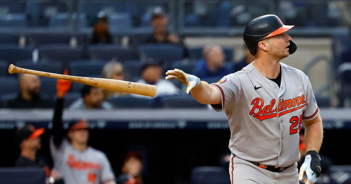 Pete Alonso homers twice to take over AL lead as Baltimore Orioles rout New York Yankees in doubleheader opener