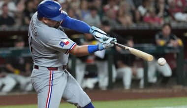 Rangers use a 6-run 5th inning to beat Diamondbacks 6-2, stay in AL playoff race | MLB