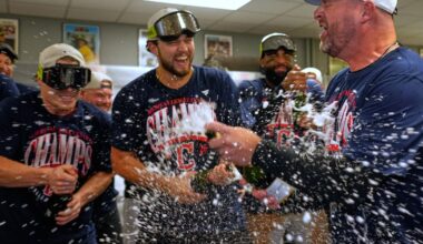 The Guardians were 'on fumes' to close out the AL Central, and now they get a bye to recover