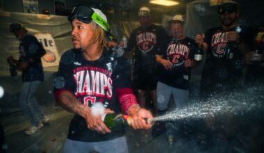 Cleveland Guardians clinch 3rd straight AL Central title