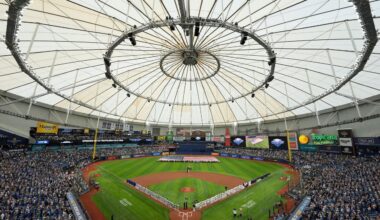 MLB attendance rises for 4th straight year to 71.75 million, boosted by Rays' return to Trop