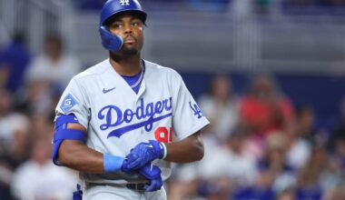Topps release unique 1/1 Josue De Paula trading card after first home run for Los Angeles Dodgers