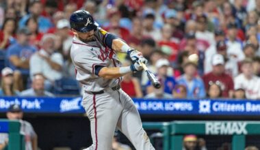 Ronald Acuña Jr. crushes home run, but Braves fall to Phillies to even series