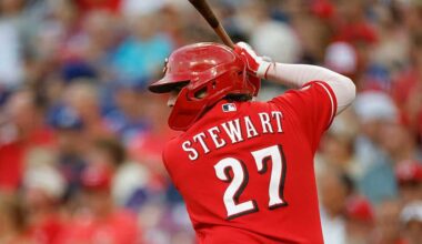Reds rookie Sal Stewart seeking NL RBI crown as final week arrives