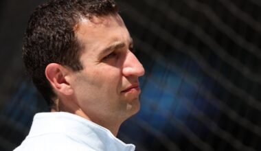 David Stearns addresses the media after a disappointing Mets season