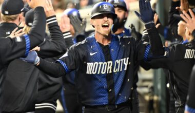 Tigers launch three homers in series-opening win