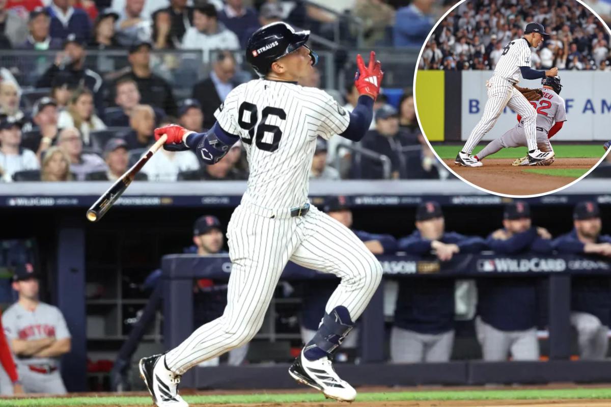 George Lombard Jr. meets moment in strong Yankees playoff debut