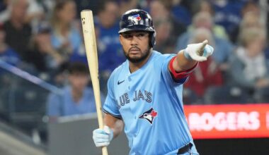 Blue Jays' Santander making progress, could play in rehab games next week