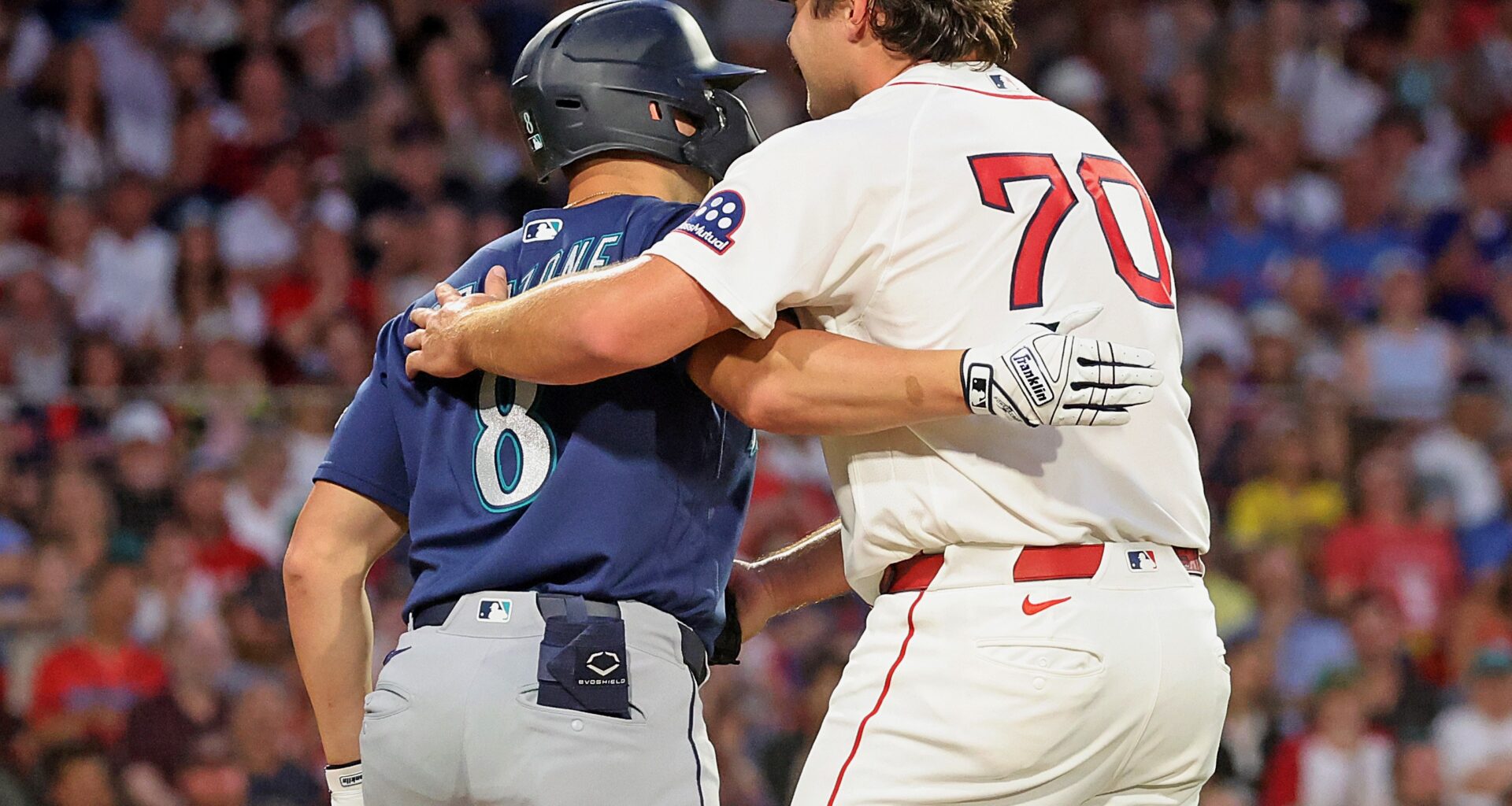 Mariners hitter shares his side of viral moment with Red Sox's Payton Tolle