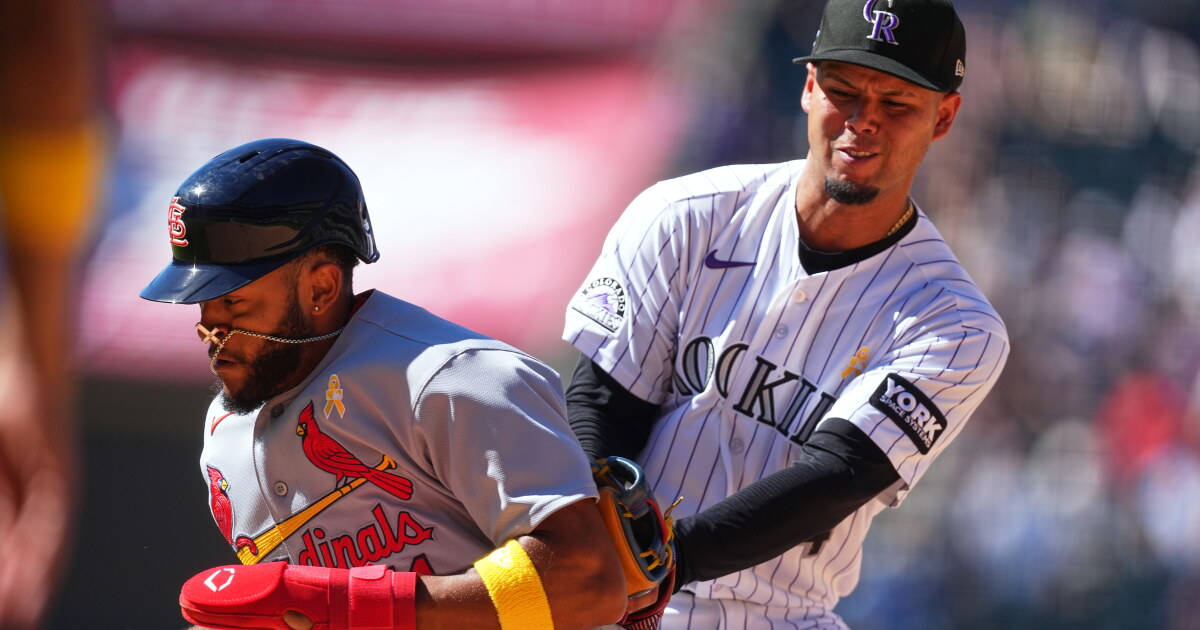 Herrera and Hjerpe lead Cardinals to a 10-8 win over the Rockies on Sunday