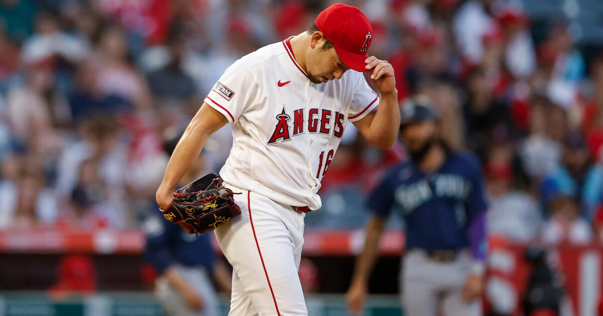 Cal Raleigh is too much for Angels in loss to Mariners