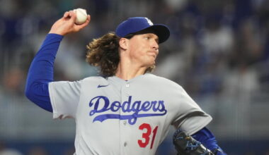Tyler Glasnow struggles as Marlins end Dodgers' 8-game win streak