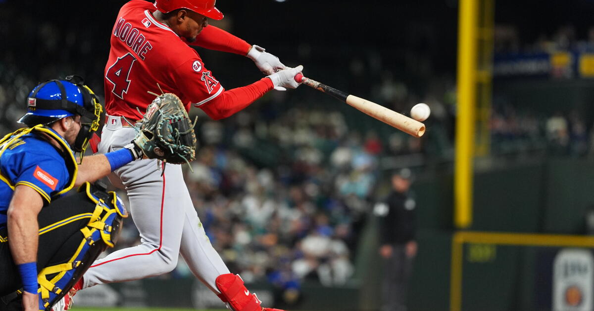 Christian Moore leads the way as Angels defeat the Athletics