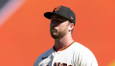 San Francisco, California, USA;  San Francisco Giants pitcher Duncan Davitt (76) walks off the field during the 10th inning against the Los Angeles Dodgers at Oracle Park.  Mandatory Credit: D. Ross Cameron-Imagn Images