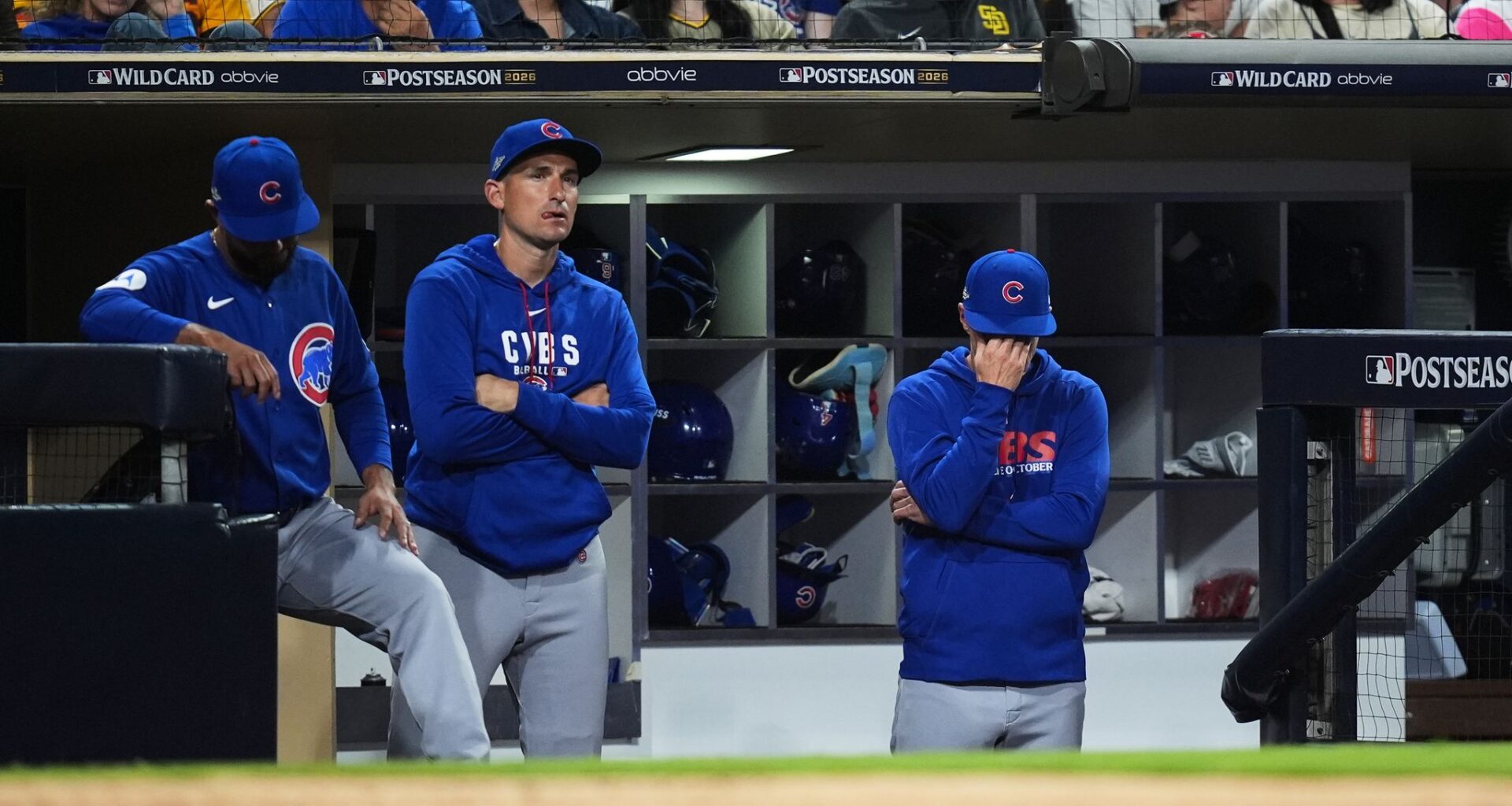 PCA, Cubs meekly exit playoffs after offense disappears in 2-game Wild Card sweep by Padres