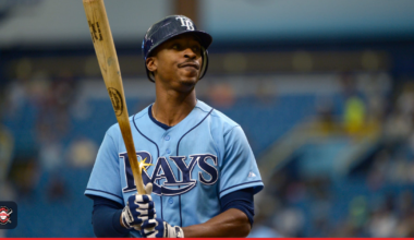 B.J. Upton Throwing out the First Pitch at Game Six of the ALCS