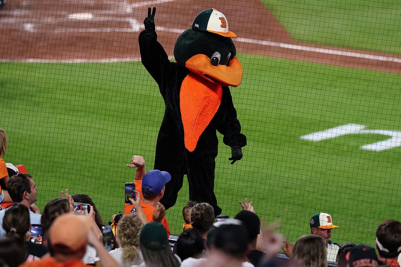 The Oriole Bird on Aug. 21, 2026Credit: Scott Taetsch/Getty