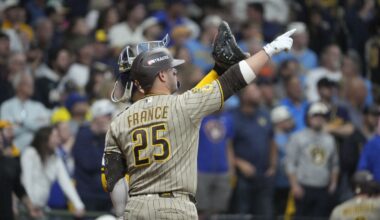 Padres drop NLDS opener as Brewers rally behind pair of home runs