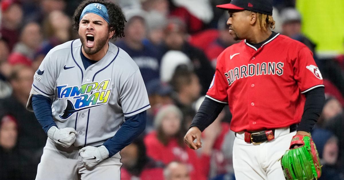 Rays capitalize on Guardians errors, win 7-3 to tie ALCS at 2-2 | National
