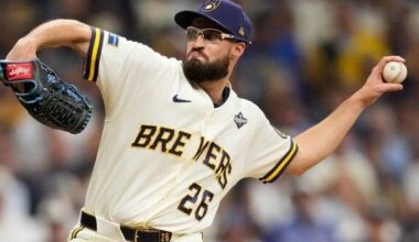 Brewers lefty Aaron Ashby nears postseason scoreless relief record with World Series save | National Sports