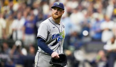 Drew Rasmusssen can't make it through 4th inning as Rays blow 4-0 lead in Game 2 loss to Brewers