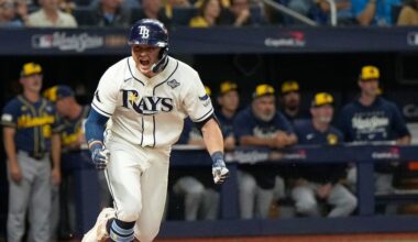 Rays stun Brewers with 2-run rally in 12th inning and force World Series Game 5 with 4-3 win