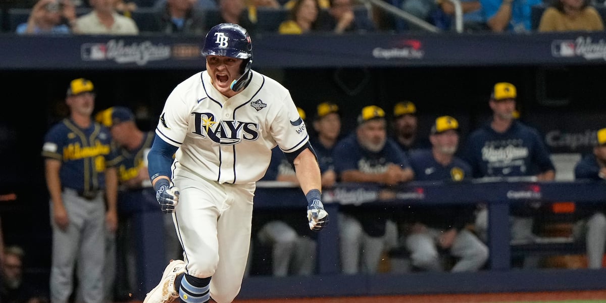 Rays stun Brewers with 2-run rally in 12th inning and force World Series Game 5 with 4-3 win