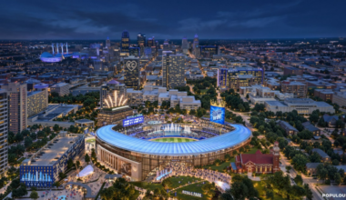 Stunning renderings released for $1.9bn new Kansas City Royals ballpark