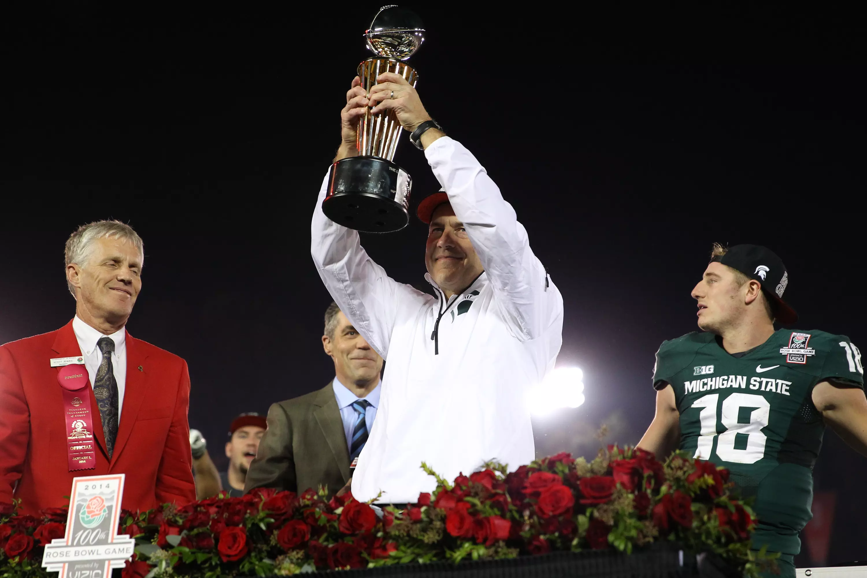 Dantonio - 2014 Rose Bowl
