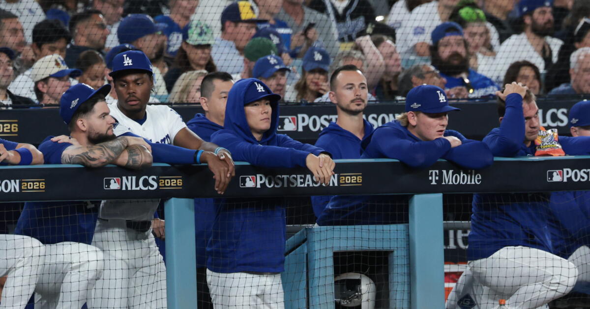 The Dodgers are done. The reigning champs are out of gas