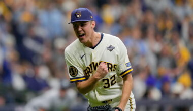 World Series Game 1: Brewers survive late scare to beat Rays