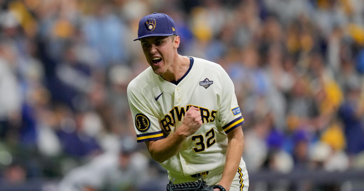 World Series Game 1: Brewers survive late scare to beat Rays