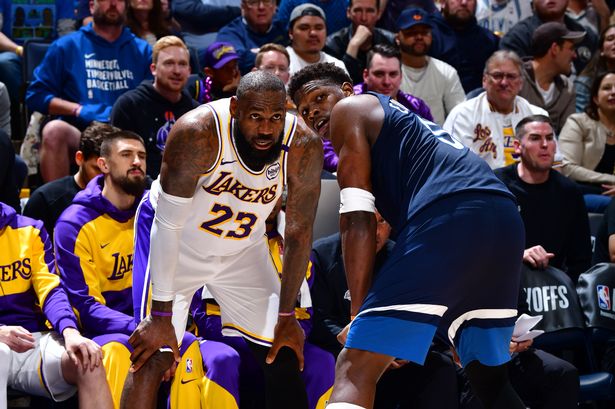 LeBron James and Anthony Edwards are two of the headline stars in the playoff series between the Lakers and Timberwolves