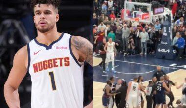 The NBA Came To Their Senses And Decided To Not Suspend Michael Porter Jr After He Went Onto The Court During The Fight In Game 4