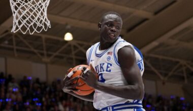 Duke freshman Khaman Maluach declares for NBA draft at deadline