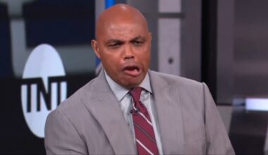 Irritable Charles Barkley goes off on 'dummy' Inside the NBA producers before accusing Cavs of 'quitting' in blowout