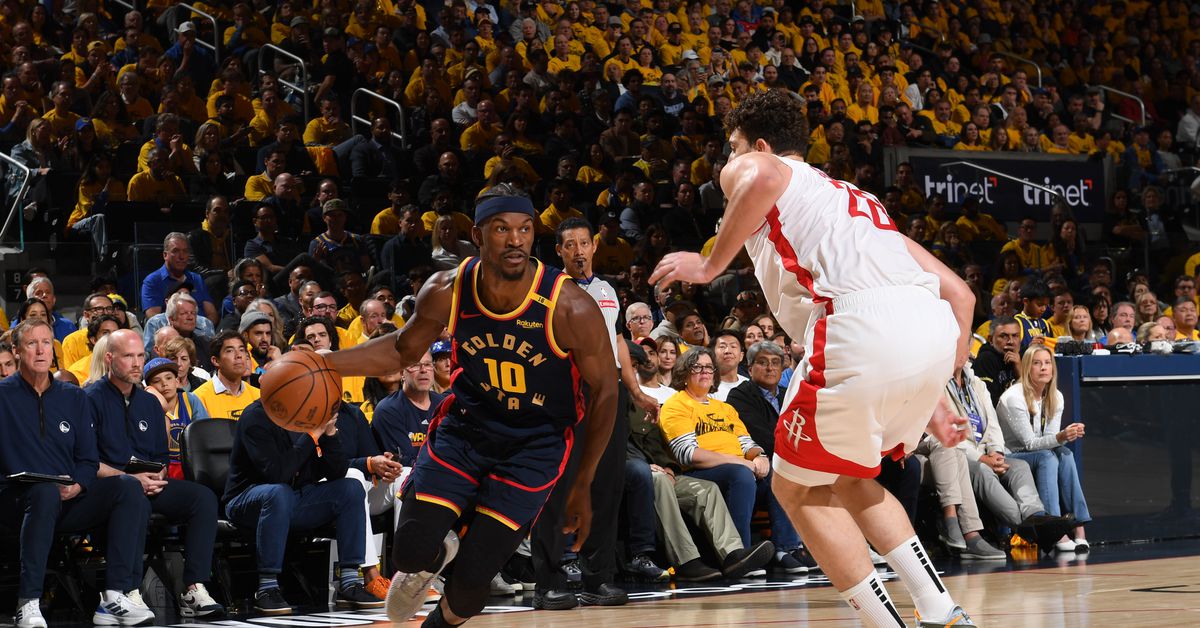 NBA scores: Jimmy Butler III leads Warriors to Game 4 win over Rockets