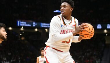 Maryland men’s basketball center Derik Queen declares for 2025 NBA Draft