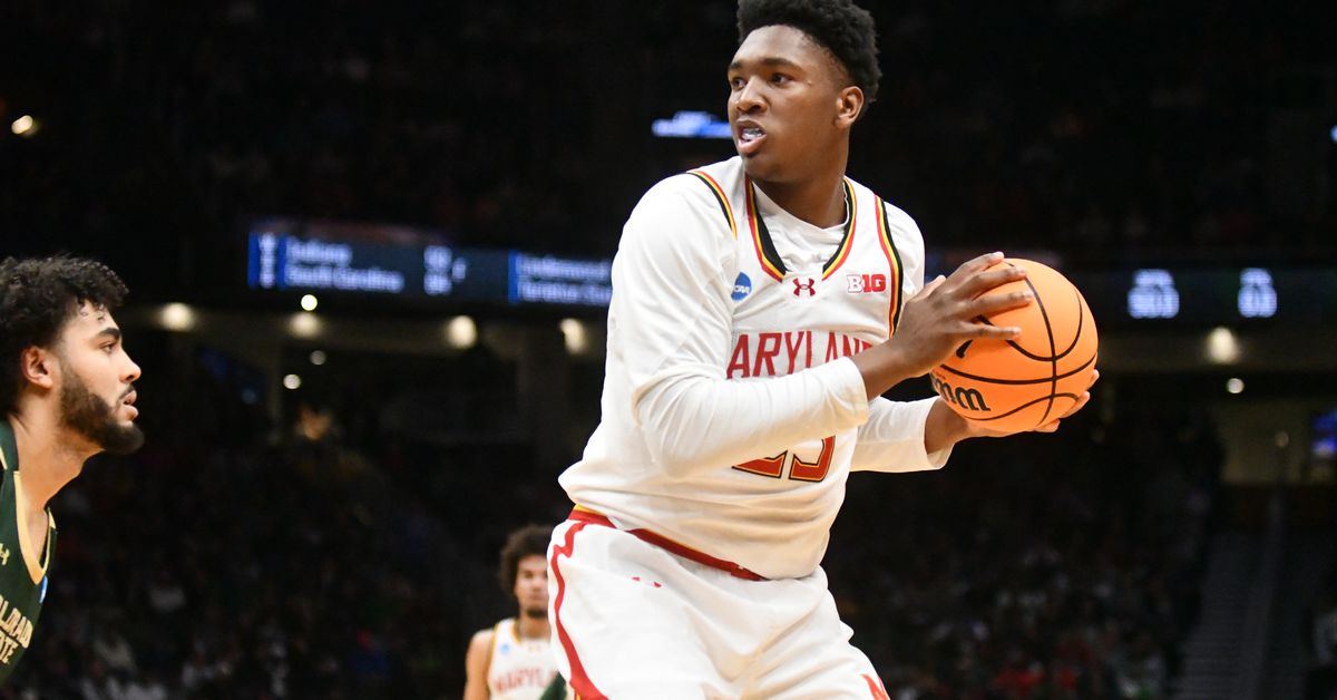 Maryland men’s basketball center Derik Queen declares for 2025 NBA Draft