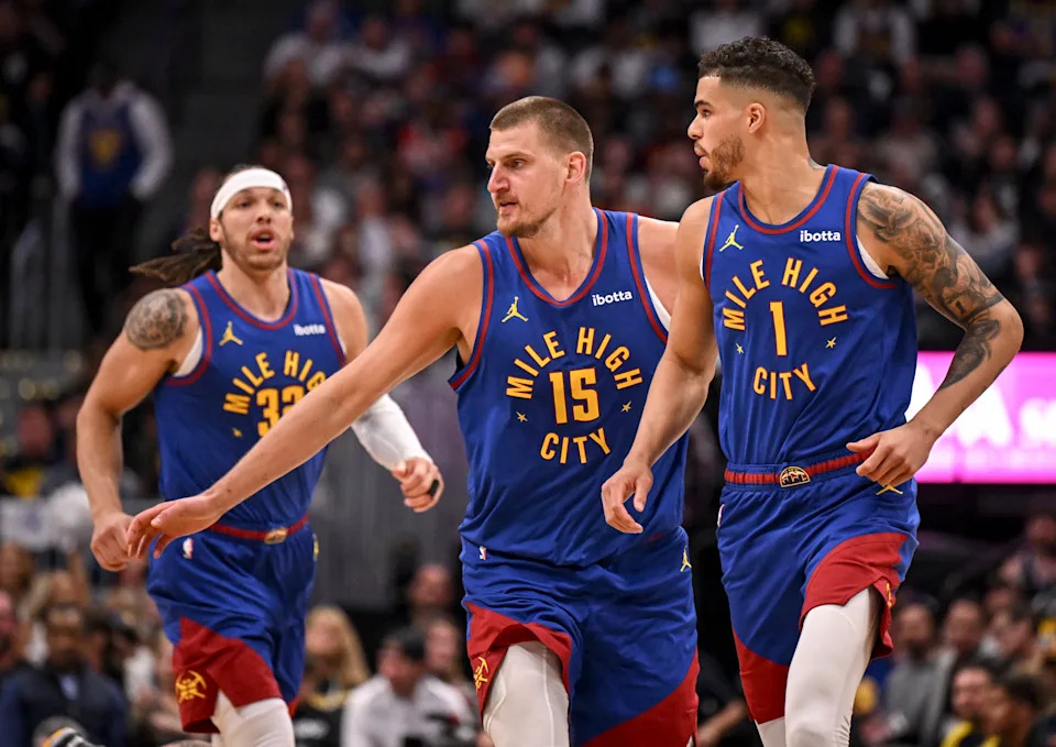 Nikola Jokic (15), and the Nuggets have a 1-0 series lead over the Clippers. (AAron Ontiveroz/The Denver Post)