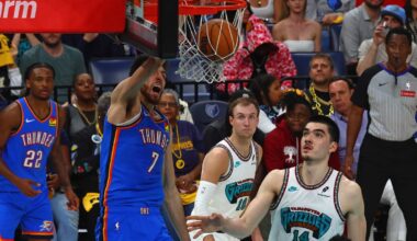 OKC Thunder nears sweep vs Grizzlies after epic rally in NBA Playoffs