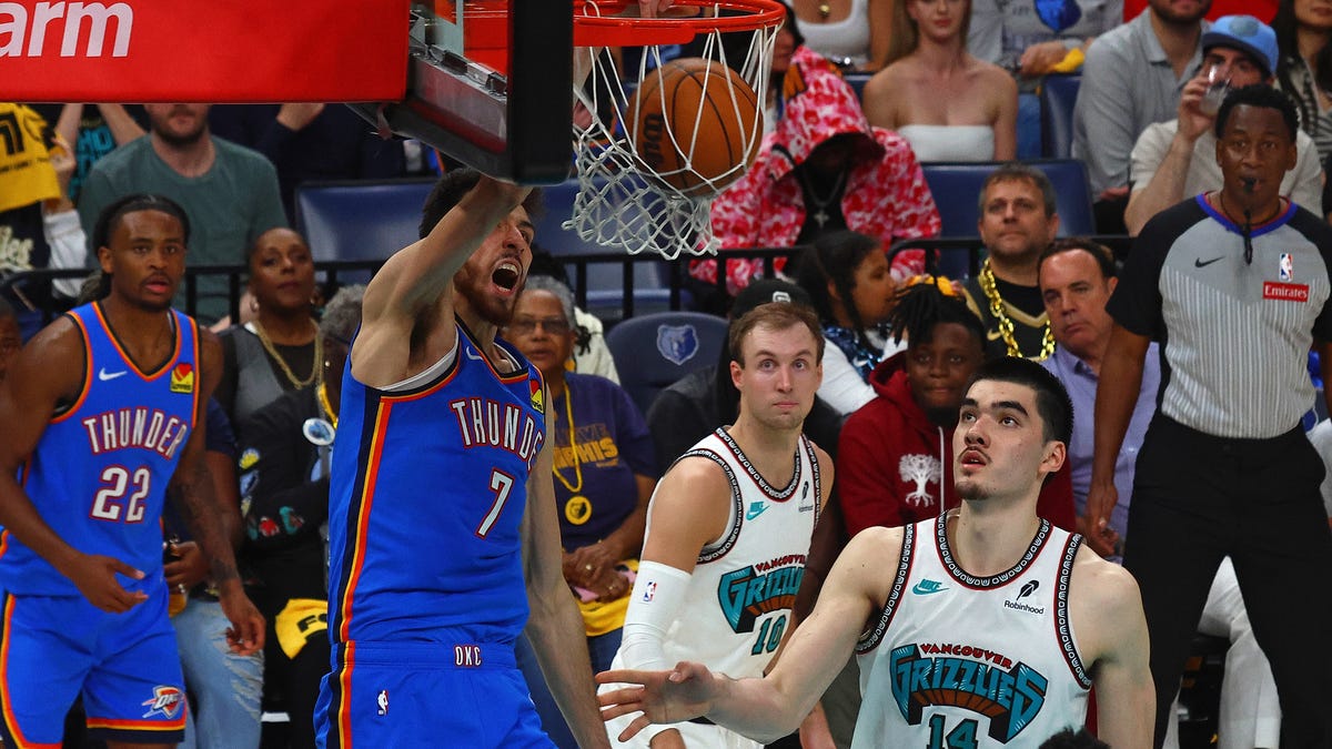 OKC Thunder nears sweep vs Grizzlies after epic rally in NBA Playoffs